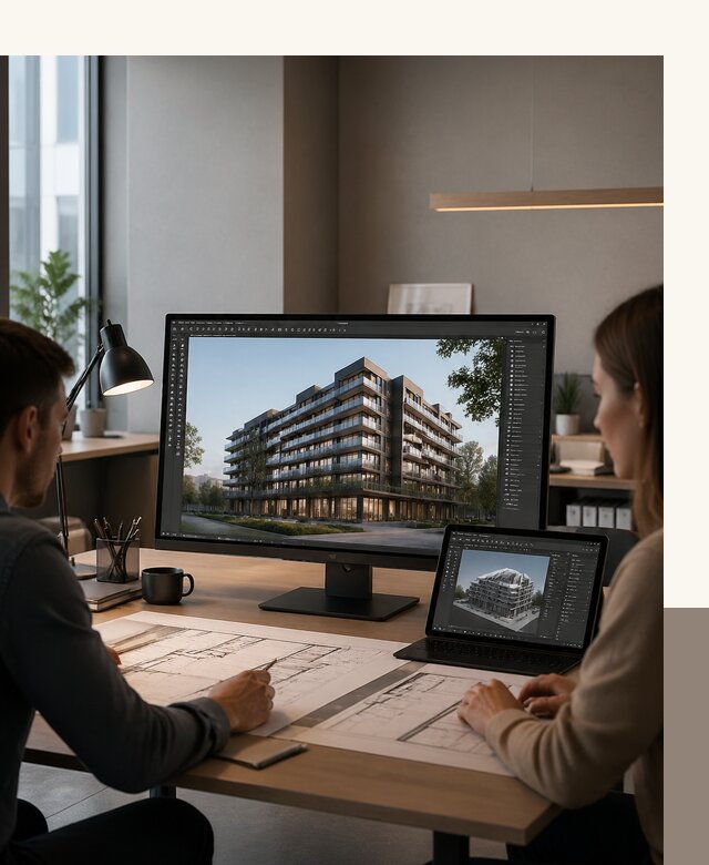 3D визуализация архитектуры и объектов строительства в Карталах
