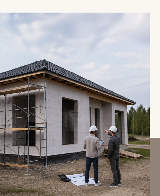 Проектирование одноэтажных домов из газобетона в Карталах